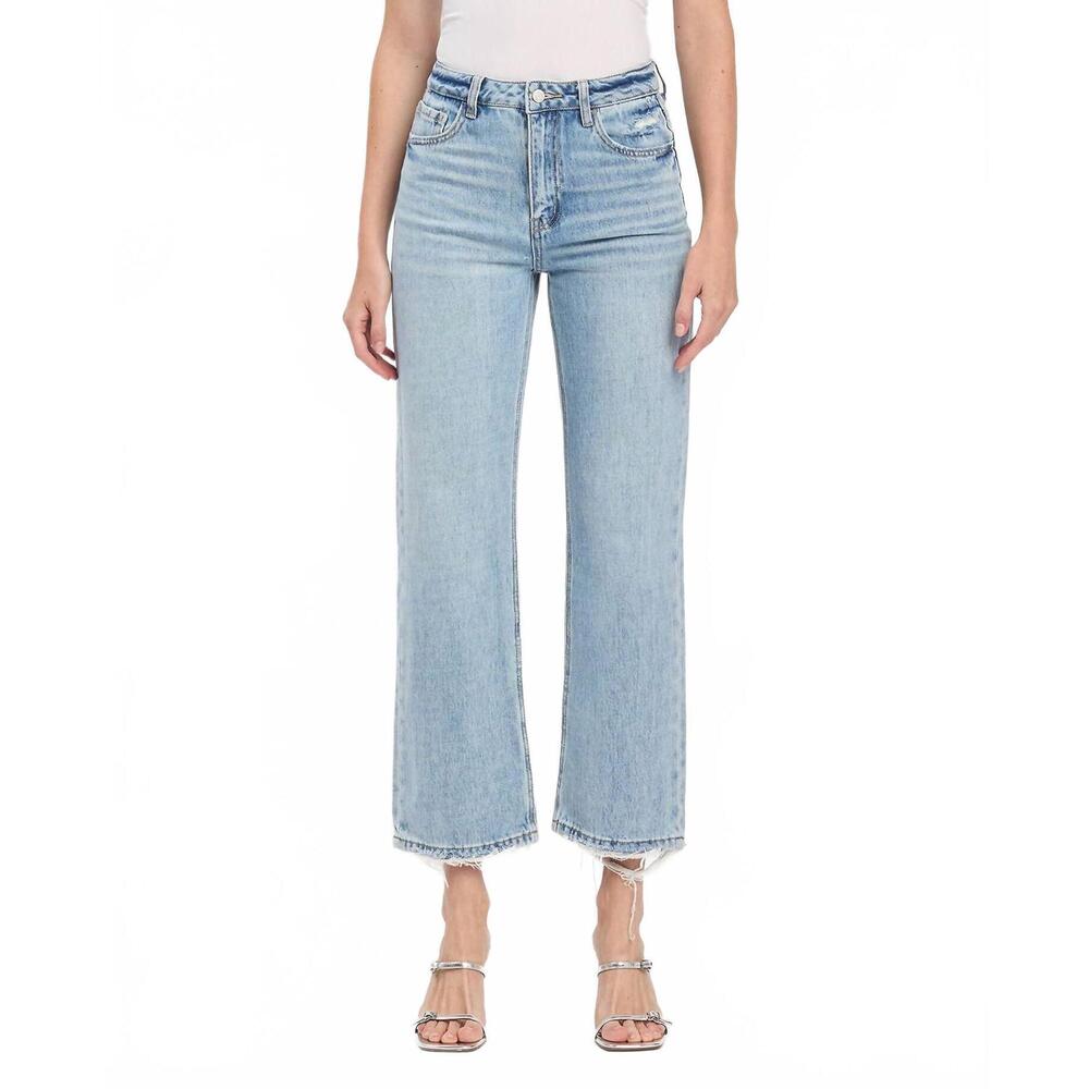NEW LOVERVET lina 90's high rise ankle slim jeans in entertaining